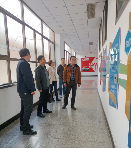 纪委书记闵远良前往机电工程学院调研并与干部谈心谈话