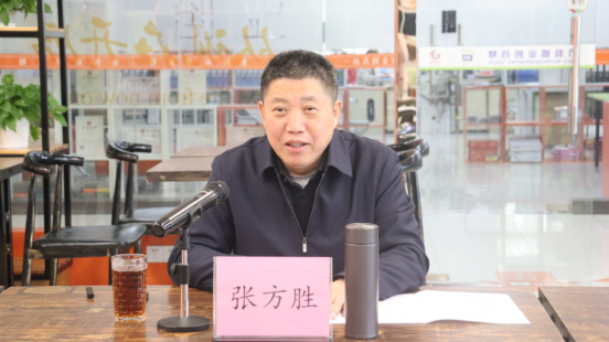 湖北省乡村发展协会常务副会长黄波一行来校调研校地合作项目